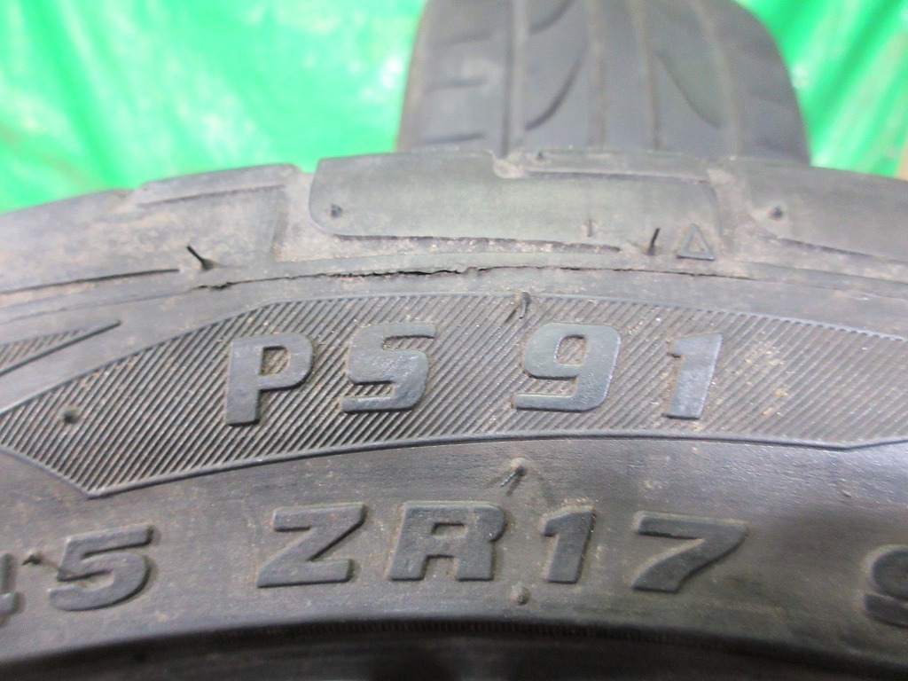 Pinso Tyres PS91 215/45ZR17 1本 No.1255G オンロード 夏タイヤ_画像4