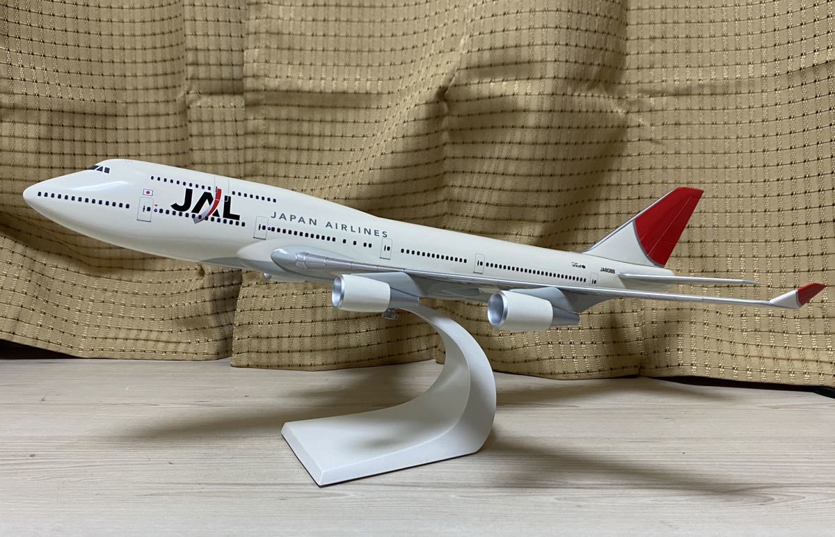 JALUX 1/144 JAL 747-400 BJE1001 パックミン製 日本航空 observatori ...