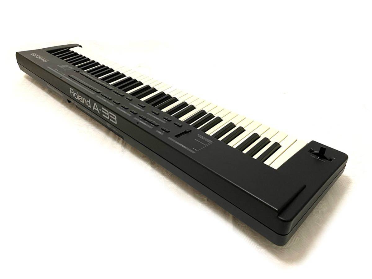 Roland ローランド MIDI CONTROLLER KEYBOARD コントローラー MIDI キーボード 76鍵 DTM DAW ブラック 黒 音出しOK 即有り_画像8