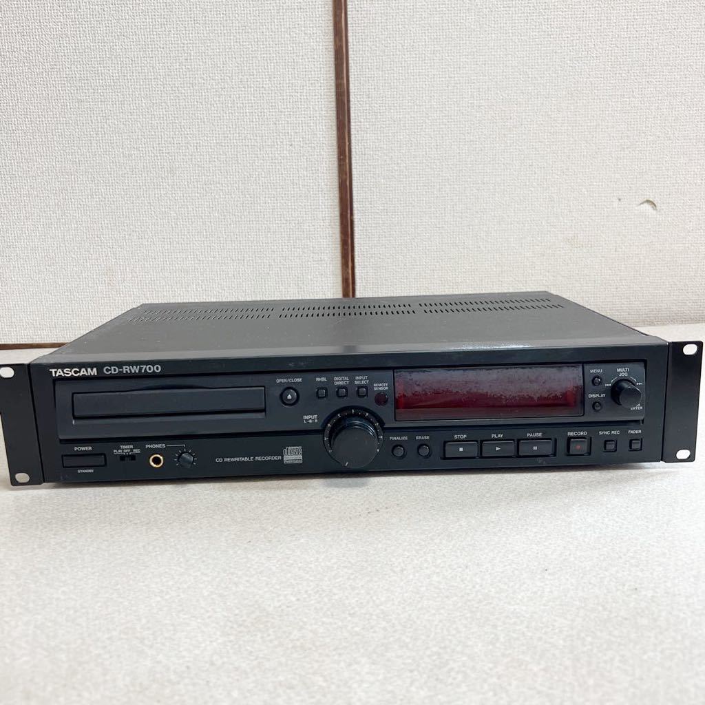TASCAM CDレコーダー CD-RW700_画像1