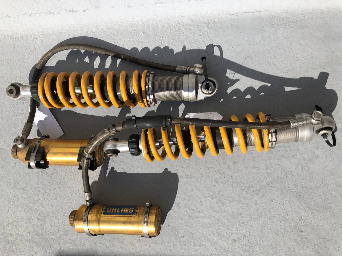 ロータス エリーゼ / エキシージ OHLINSオーリンズ ショックアブソーバー 車高調 タンク別体 1台分