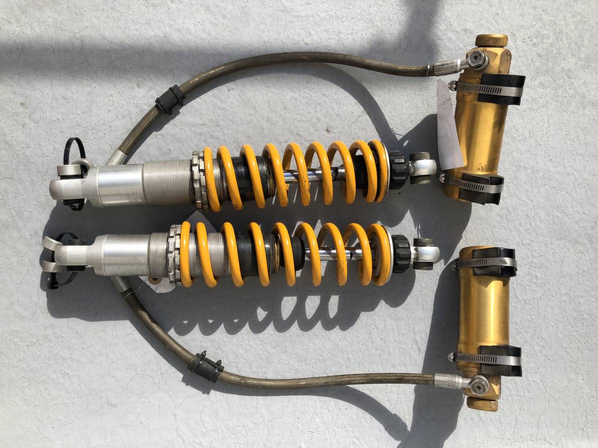 ロータス エリーゼ / エキシージ OHLINSオーリンズ ショックアブソーバー 車高調 タンク別体 1台分