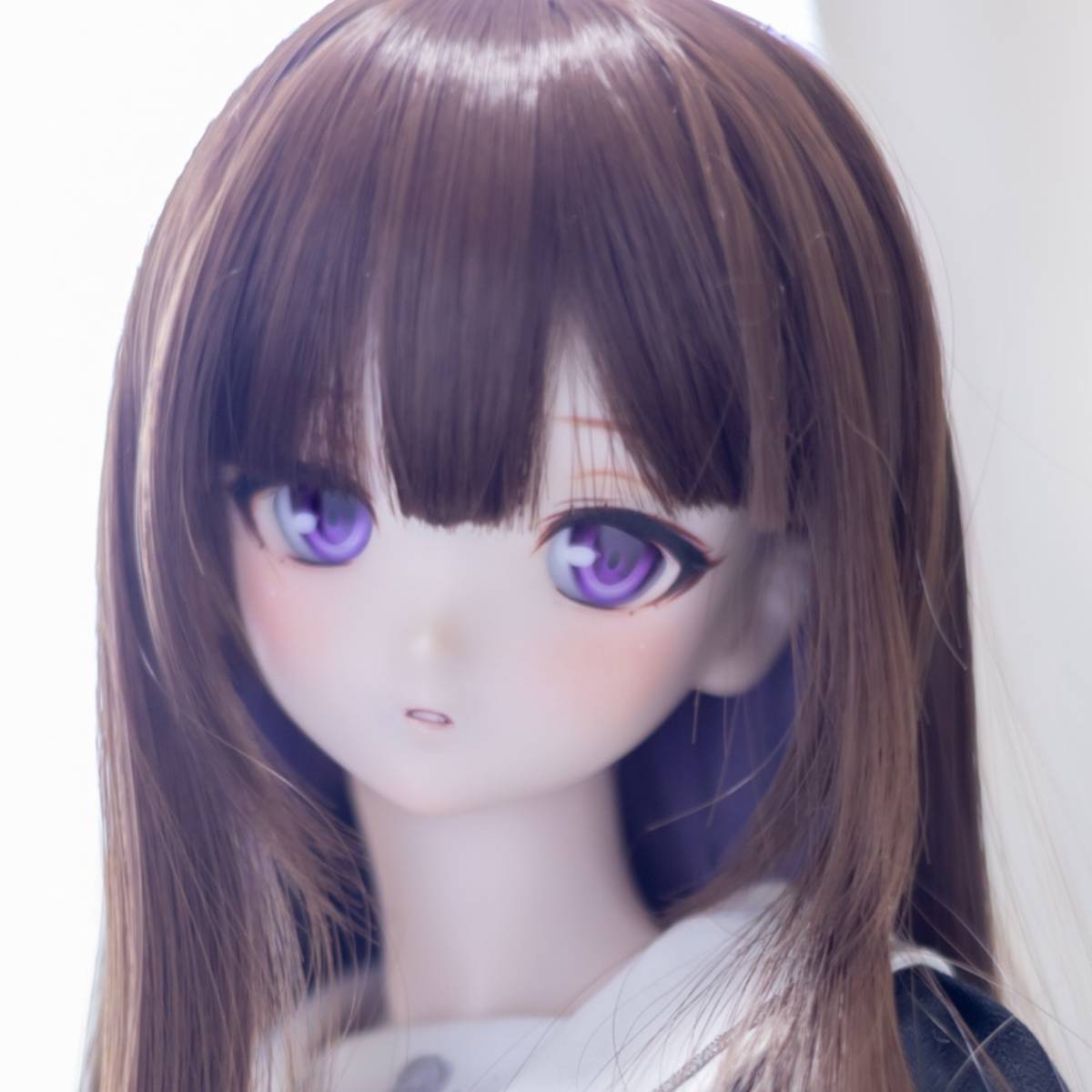 DDH-06(SW)カスタムヘッド+アイ+ウィッグ【FW】※難ありです! DDH-06(SW)カスタムヘッド+アイ+ウィッグ【FW】※難ありです!