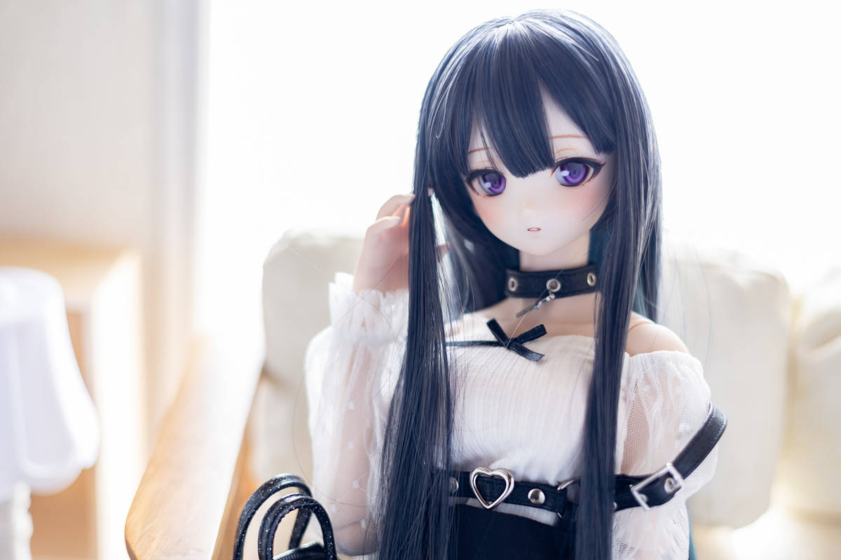 DDH-06(SW)カスタムヘッド+アイ+ウィッグ【FW】※難ありです! DDH-06(SW)カスタムヘッド+アイ+ウィッグ【FW】※難ありです!