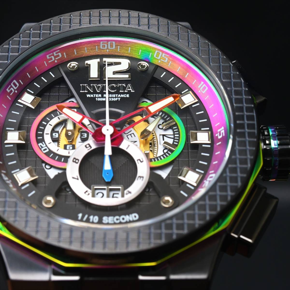 INVICTA インビクタ『Speedway 37957』☆電池式☆100m防水☆ケース