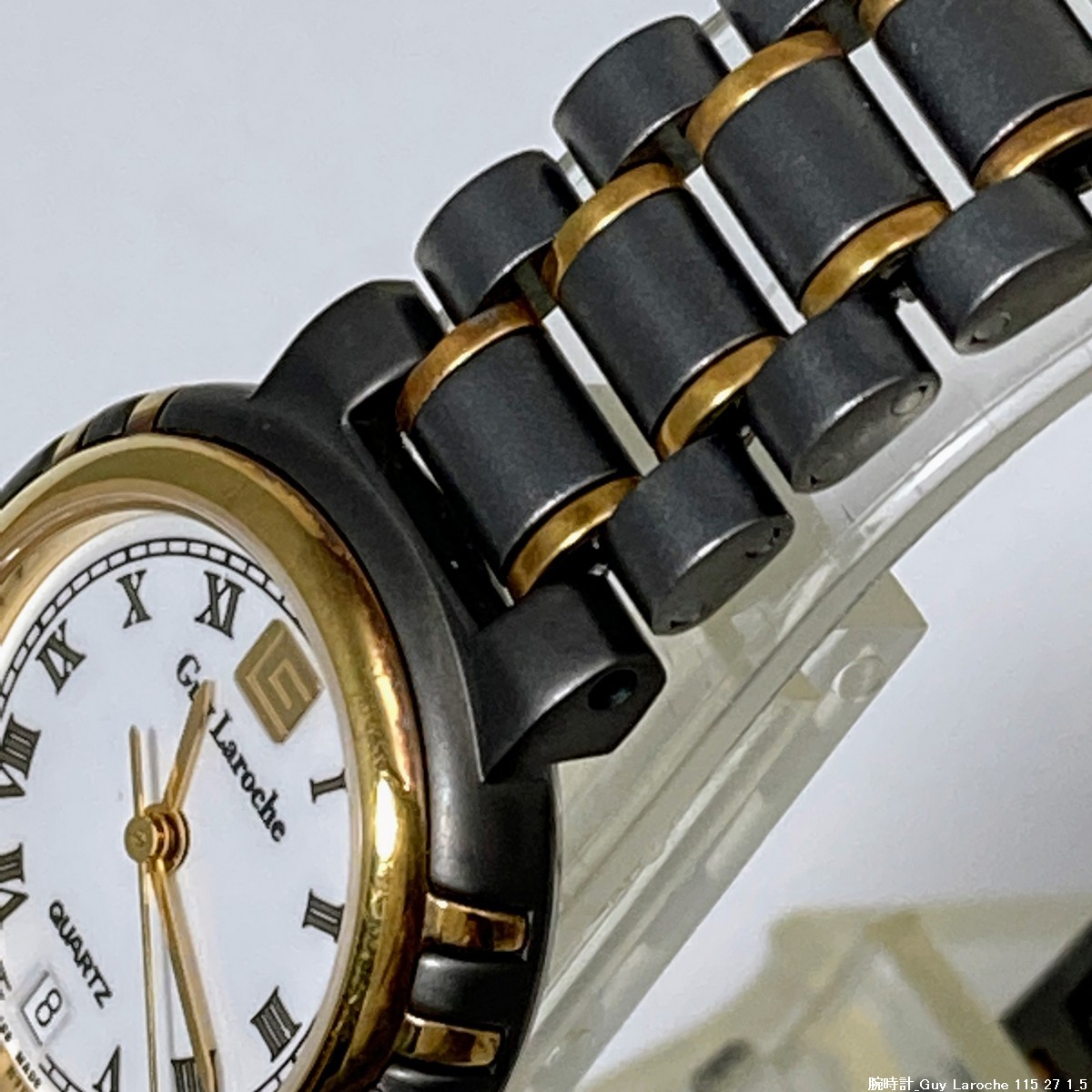 40％割引驚きの価格 【未使用 / 新品電池 / 送料２１０円～】 Guy Laroche Paris ギ・ラロッシュ 115.27.1  スイス製ムーブメント レディース腕時計 No.20710-3 か行 ブランド腕時計 アクセサリー、時計-TOMALESICKIENE.LT