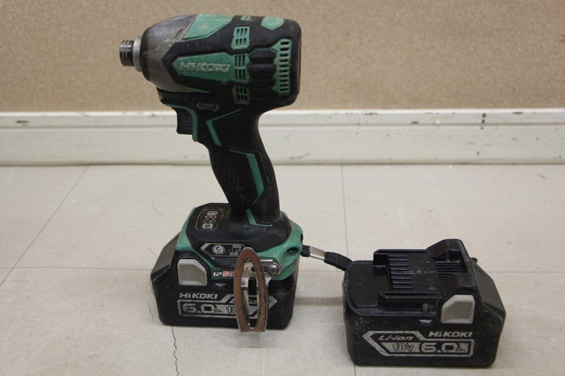 HiKOKI(旧日立工機) 18V コードレスインパクトドライバー 充電式 6.0Ah
