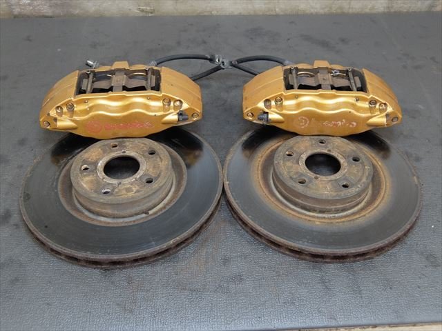 GDB インプレッサWRX STI F型 純正ブレンボbrembo F4POT