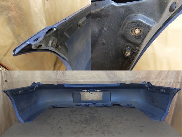 GDB インプレッサWRX STI F型 純正リアバンパー 02C/ブルー