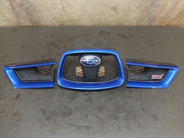 GDB インプレッサWRX STI F型 純正フロントメッシュグリル セット 02C