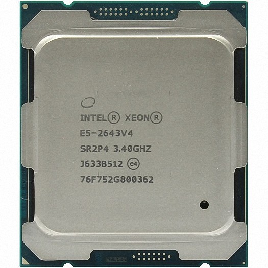 Intel Xeon E5-2643 v4 SR2P4 6C 3.4GHz 20MB 135W LGA2011-3 DDR4-2400_画像1
