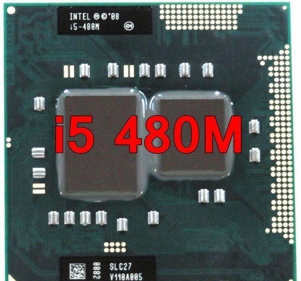 Intel Core i5-480M 2C 2.67GHz 3MB 35W Socket G1 CP80617005487AC_画像1