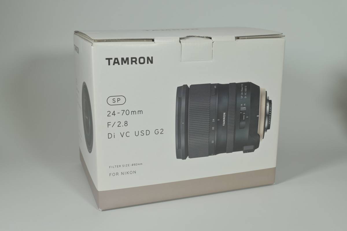 TAMRON 大口径標準ズームレンズ SP24-70mm F2.8 Di VC USD G2 ニコン用 フルサイズ対応 A032N_画像1