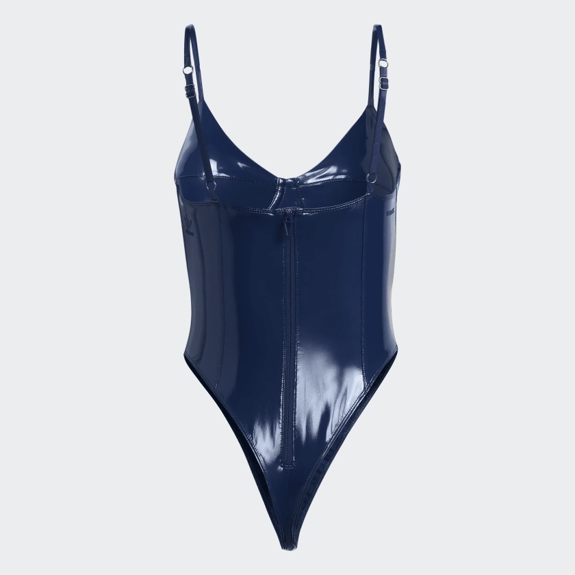 Adidas IVY PARK LATEX BODY SUIT XL Blue