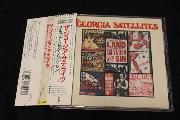 C11◆The Georgia Satellites - In The Land Of Salvation And Sin 帯付◆ジョージア・サテライツの画像1