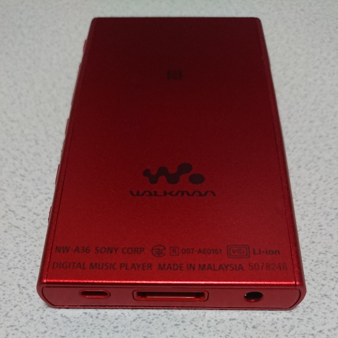 SONY ウォークマン NW-A36 HN 32GB レッド 最安値 SONY ウォークマン NW-A36 HN 32GB レッド 最安値