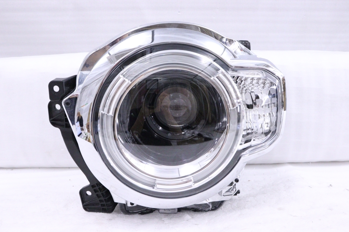 27-2207☆LED MR92S ハスラー☆左ヘッドライト ICHIKOH 1985 打刻:2L