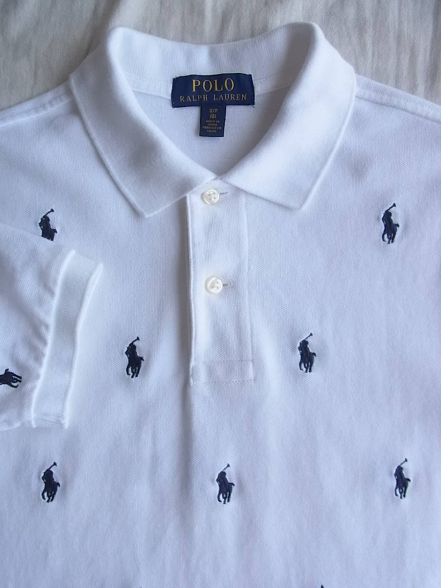 RALPH LAUREN Ralph Lauren po knee total pattern . entering Polo siyatsu size S