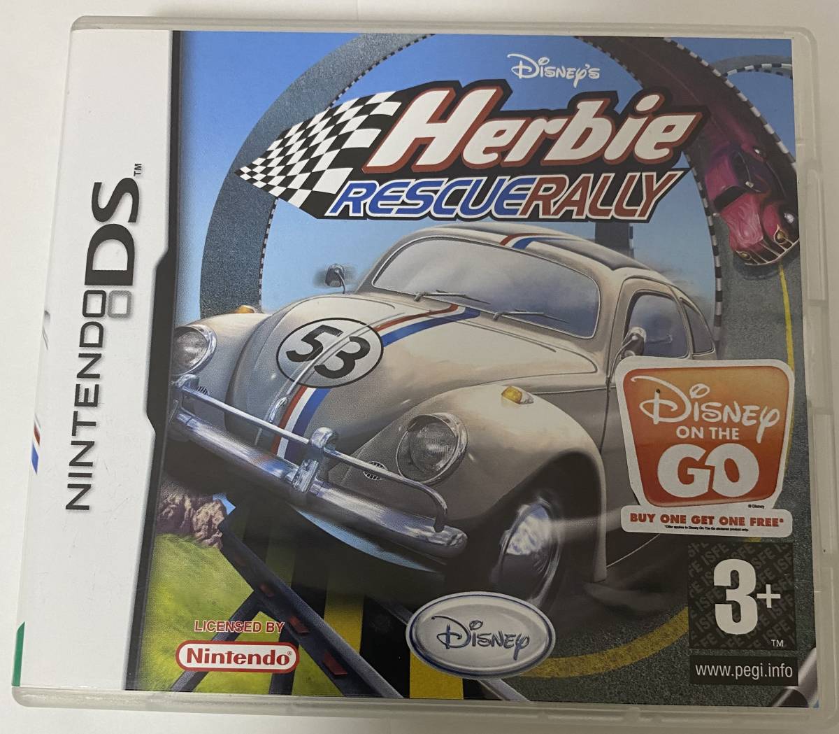 ★海外版・欧州版★NDS★ Disney's Herbie Rescue Rally DS 中古の画像1