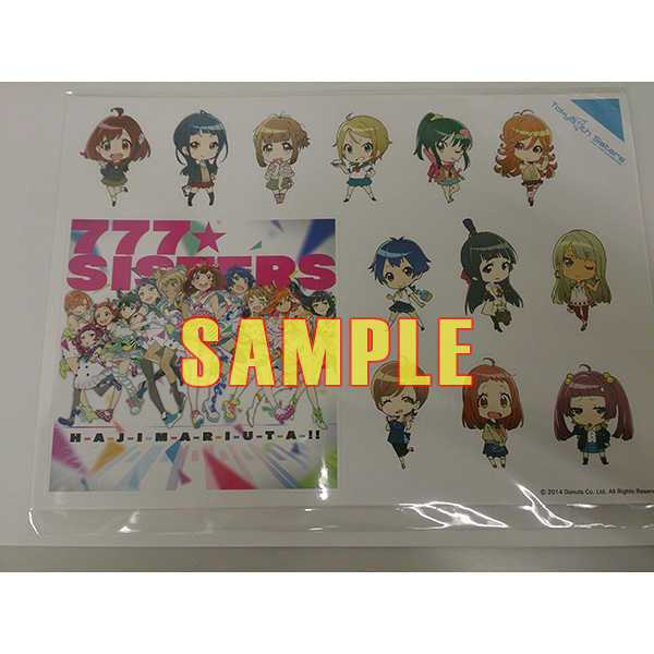 Tokyo 7th シスターズ ウォールステッカー 777☆SISTERS 新品未開封 生産終了 正規品 ナナシス セブンスシスターズ スリーセブンシスターズ_画像1