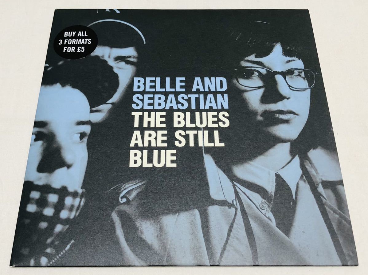 BELLE AND SEBASTIAN★the blues are still blue★whiskey in the jar★RTRADS313★7インチ★ブルーヴィニール盤★ギターポップ★ネオアコ_画像1