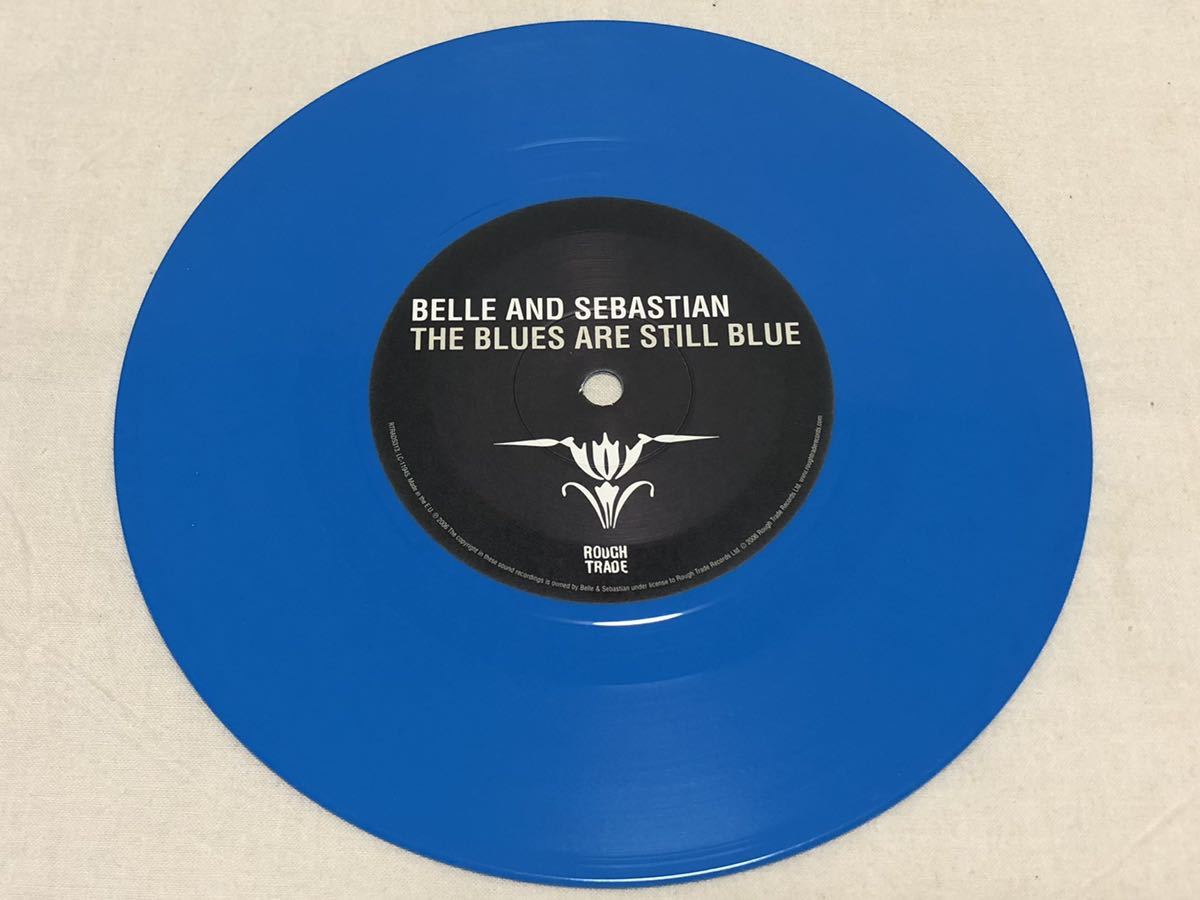 BELLE AND SEBASTIAN★the blues are still blue★whiskey in the jar★RTRADS313★7インチ★ブルーヴィニール盤★ギターポップ★ネオアコ_画像3