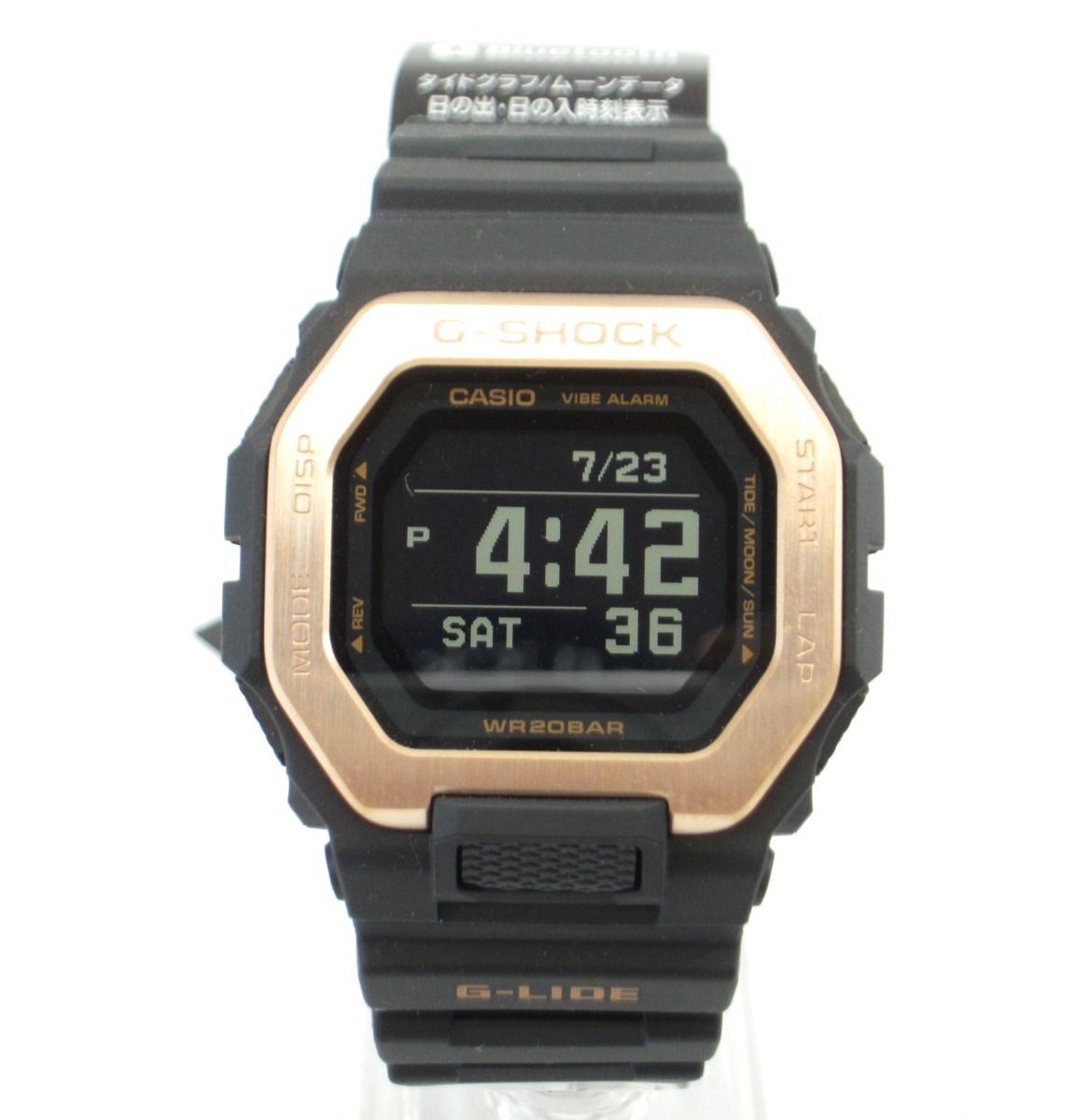 今年の新作から定番まで! CASIO GBX-100NS-4JF タイドグラフ表示