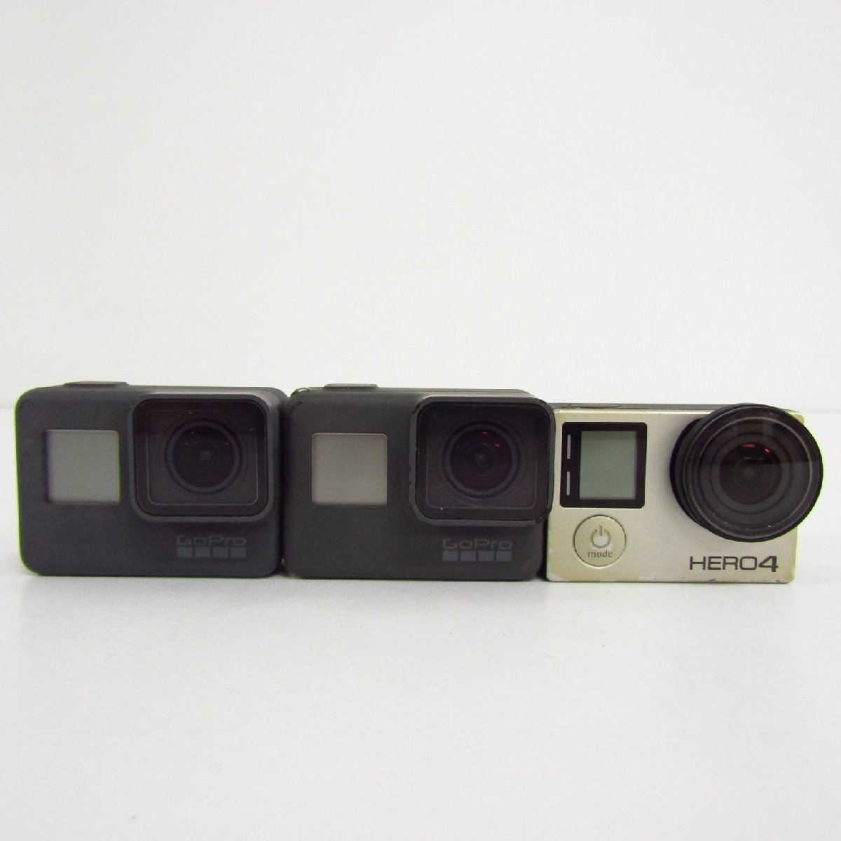 GoPro HERO4 / HERO5 カメラ 3台 まとめ セット ※ジャンク品 〓A8969