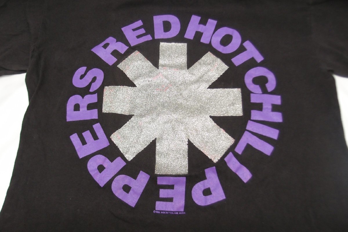 RED HOT CHILLI PEPPERS バンドT GIANT 1992年 ライブツアーTシャツ 米国製 SIZE:L メンズ △WF2082_画像5