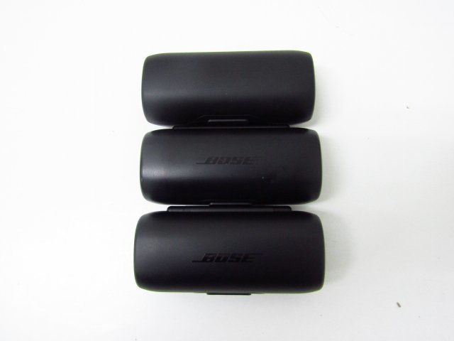 BOSE Sound Sport Fre ケースのみ 3点セット ※ジャンク品 ☆5840_画像1