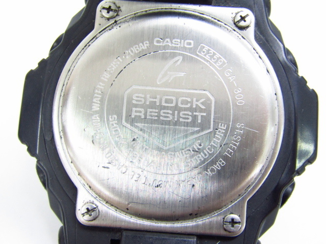 CASIO G-SHOCK カシオ G-ショック GA-300 デジアナ腕時計♪AC22902_画像6