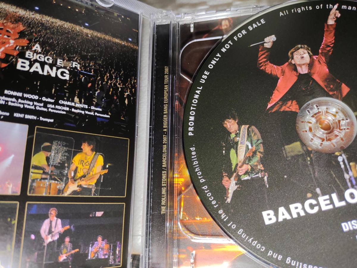 ローリング・ストーンズ Rolling Stones Barcelona 2007 A BIGGER BANG Live at Estadi Olimpic, Barcelona, Spain 21st June 2007