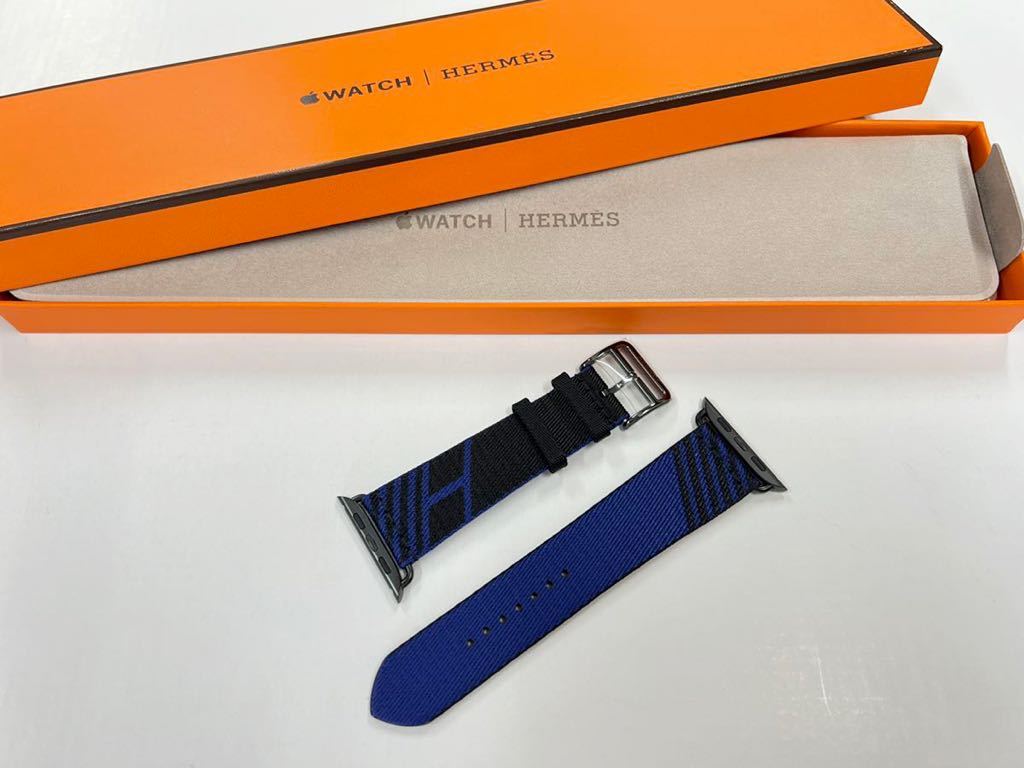 ☆未使用 即決 レア Apple Watch Hermes 45mm 44mm ジャンピング 黒