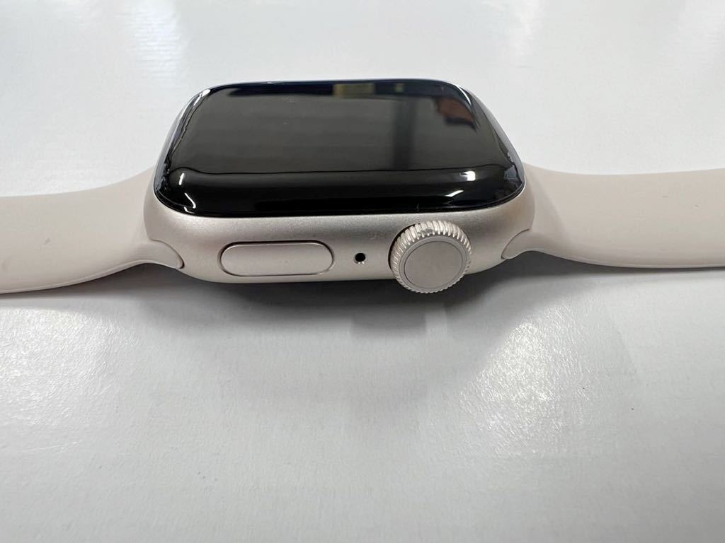 ☆即決 Apple Watch Series7 41mm スターライトアルミニウム アップルウォッチ GPSモデル ミッドナイト モダンバックル  cnema.fr