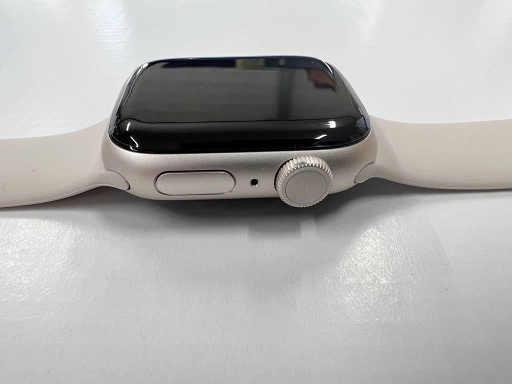 ☆即決 Apple Watch Series7 41mm スターライトアルミニウム アップル