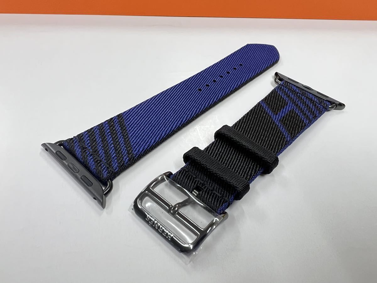 ☆未使用 即決 レア Apple Watch Hermes 45mm 44mm ジャンピング 黒
