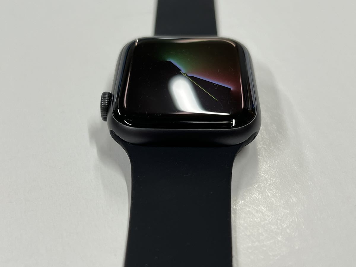☆即決 初めての方にもオススメ！ Apple watch Series5 スペースグレイアルミニウム GPSモデル 44mm アップルウォッチ 1012 - 14