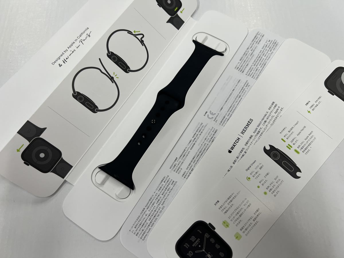 ☆即決 レア Apple Watch HERMES 黒 エルメス 限定 ブラックスポーツ