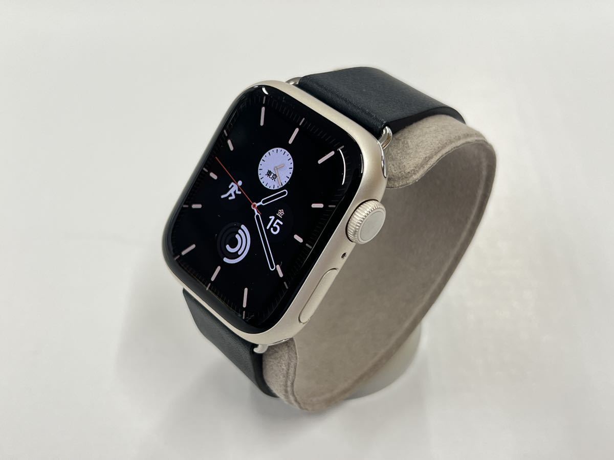 ☆即決 Apple Watch Series7 41mm スターライトアルミニウム アップル