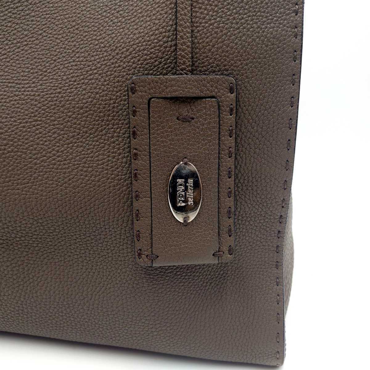 1円【極美品】FENDI フェンディ セレリア 2way ショルダー トート
