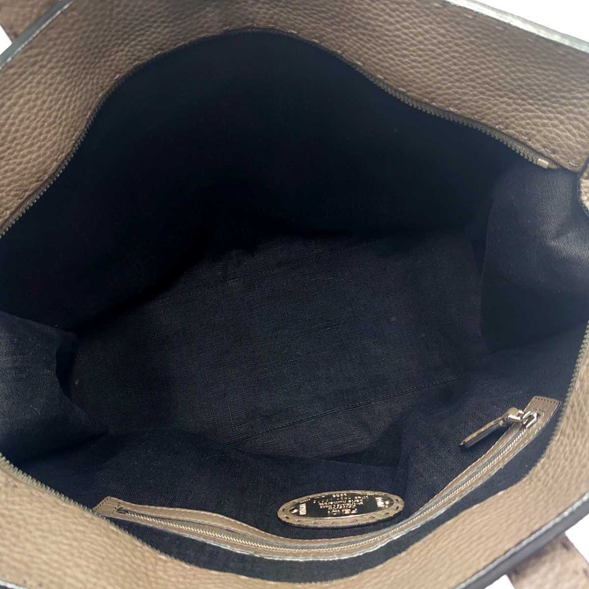 1円【極美品】FENDI フェンディ セレリア 2way ショルダー トート
