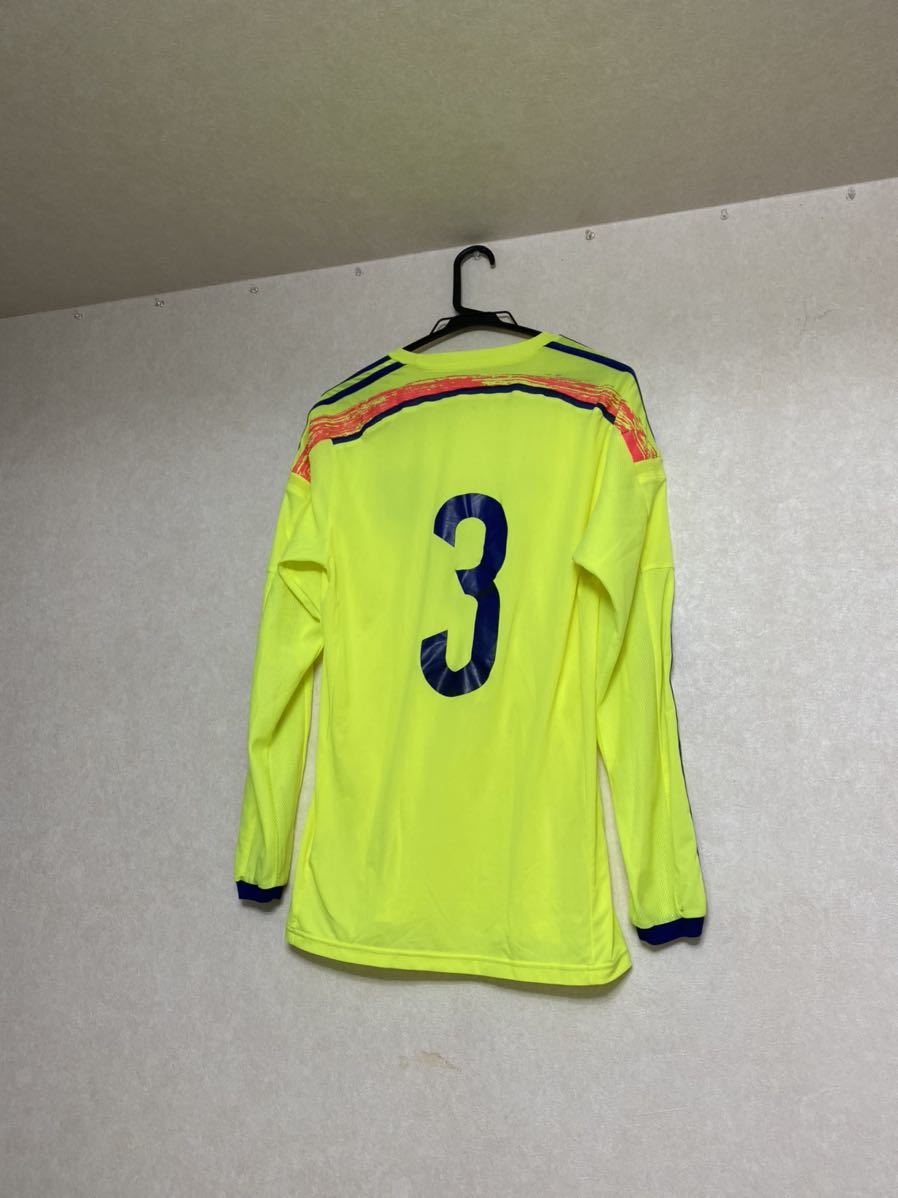 2014‐15 サッカー日本代表 選手支給品 非売品 アウェイ 長袖