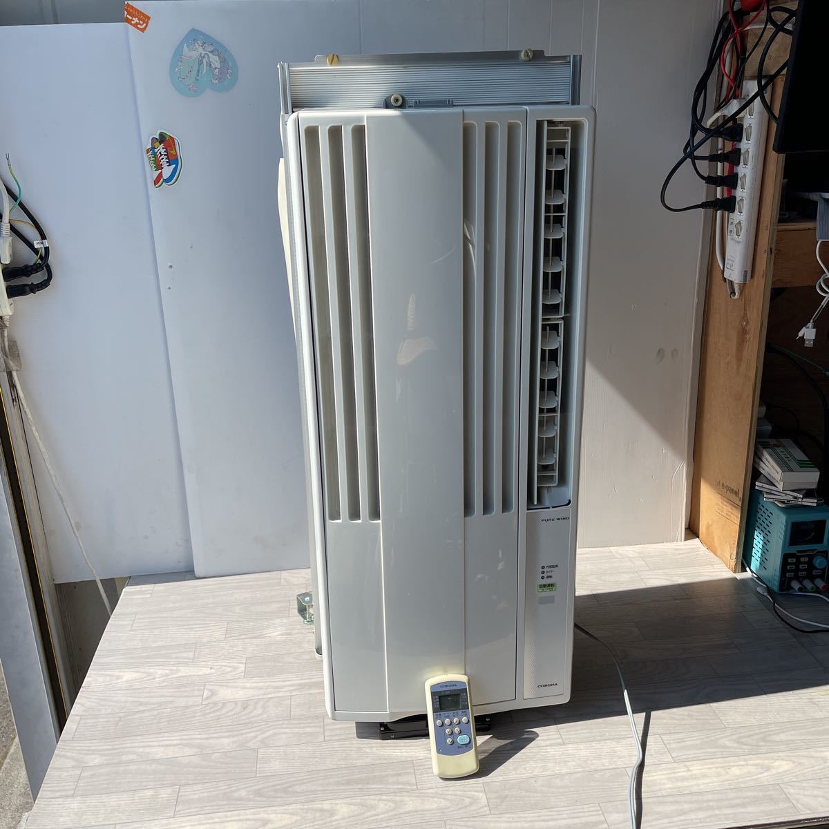 特上美品 コロナ ウィンドエアコン CW-F1618-WS - 通販 - www.essemes