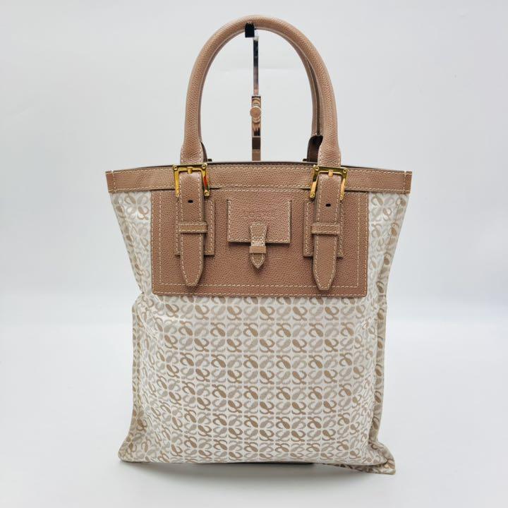 LOEWE ニューロードライン リピートアナグラム ハンドバッグ トートバッグ 新品未使用】LOEWE ロエベ ニューロードライン トートバッグ