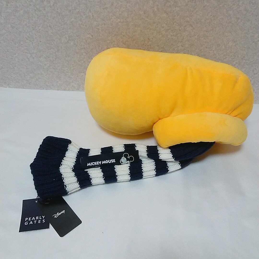 タグつき新品】パーリーゲイツ ミッキー コラボ ヘッドカバー 2 タグつき新品】パーリーゲイツ ミッキー コラボ ヘッドカバー 2