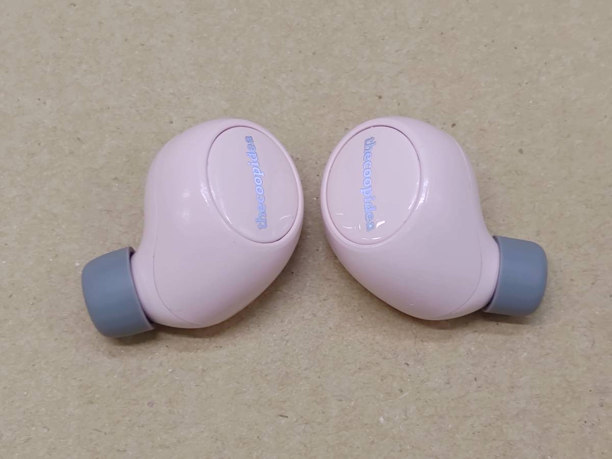 【USED】 The Coop Idea CANDY Bluetooth 完全 ワイヤレス イヤフォン CP-TW05 pink_画像6