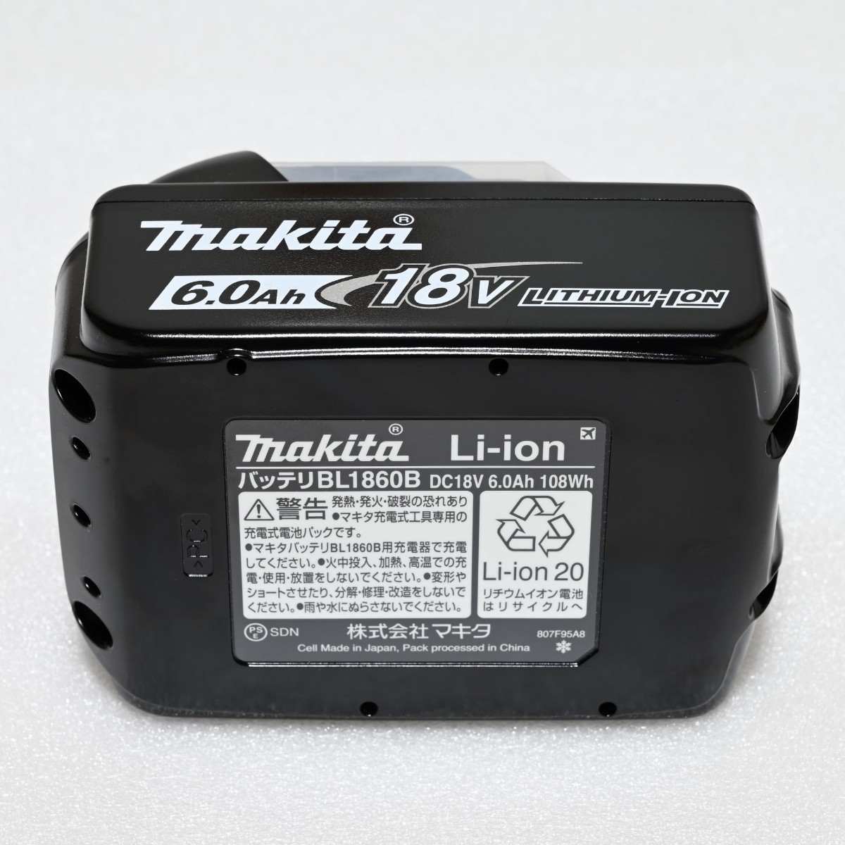 マキタ 純正 18Vバッテリー BL1860B 雪マーク ccorca.org