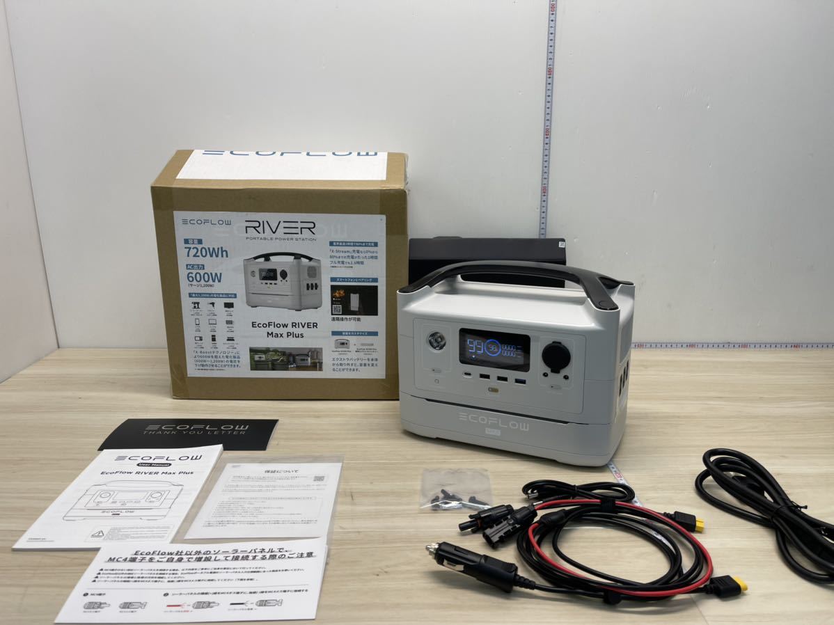 未使用 ECOFLOW RIVER MAX PLUS エコフロー リバーマックスプラス