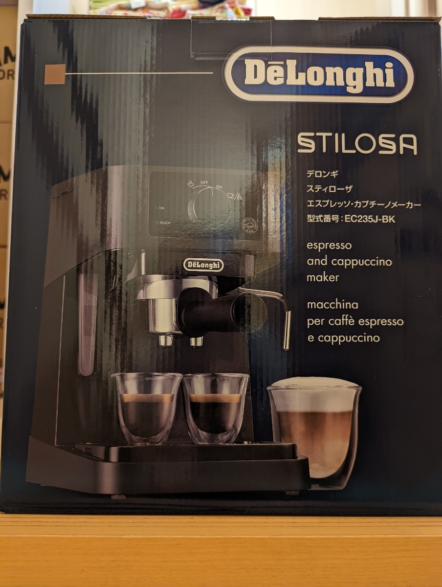 新品・未開封　デロンギ DeLonghi スティローザ EC235J-BK