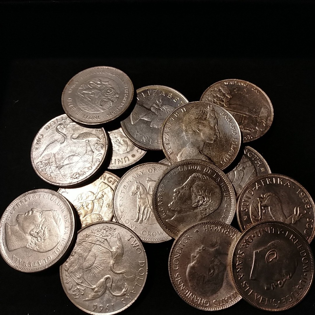 赤字覚悟品!】銀貨まとめ売り16枚! 個別購入より断然お買い得! 先着